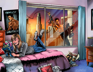 Illustration for article titled Taylor Lautner Rendered Less-Than-Hot In Comic